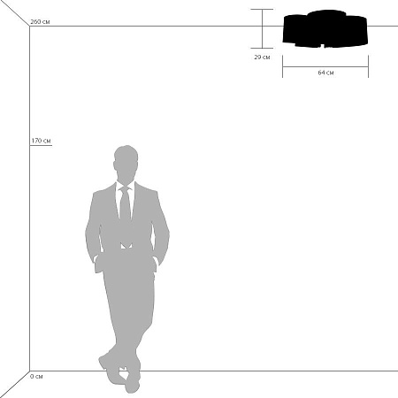 Потолочная люстра Lightstar Pittore 811054 Потолочная люстра Lightstar Pittore 811054