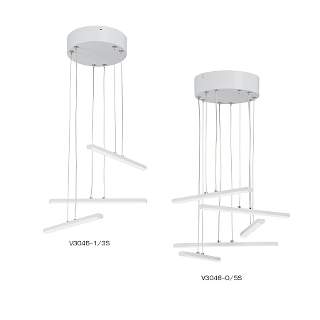 Светильник подвесной светодиодный Vitaluce V3046-0/5S Светильник подвесной светодиодный Vitaluce V3046-0/5S
