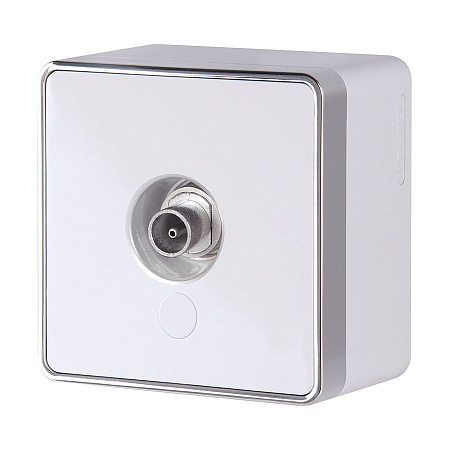 ТВ-розетка оконечная белая Werkel Gallant W5083001 4690389164712 a051572