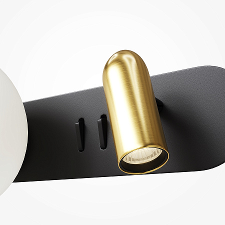 Светильник настенный Maytoni Inversio MOD350WL-01BBS Светильник настенный Maytoni Inversio MOD350WL-01BBS