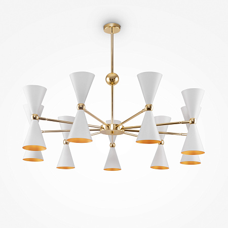 Люстра на штанге Maytoni Vesper MOD108PL-18WG Люстра на штанге Maytoni Vesper MOD108PL-18WG