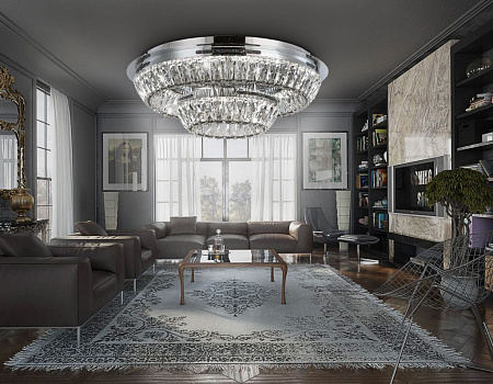 Хрустальная светодиодная люстра Ambrella light Traditional TR5029 Хрустальная светодиодная люстра Ambrella light Traditional TR5029