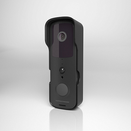 Видеозвонок Elektrostandard Умный дом черный 76105/00 a059338 Видеозвонок Elektrostandard Умный дом черный 76105/00 a059338