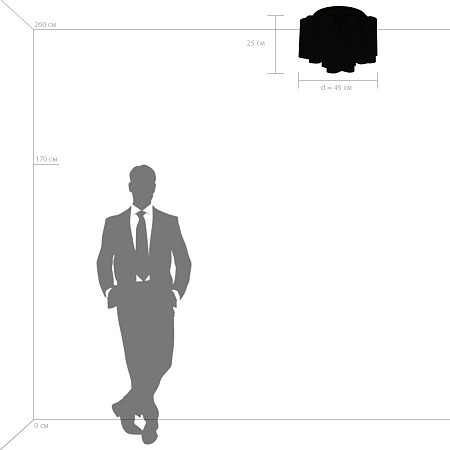 Потолочная люстра Lightstar Nubi legno 802035