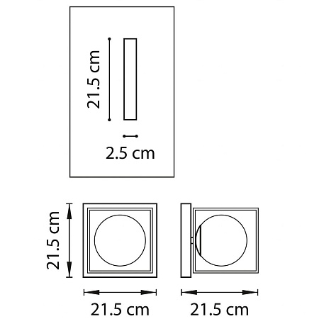 Бра Lightstar Gabbia 732617 Бра Lightstar Gabbia 732617