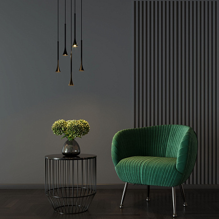 Светильник подвесной светодиодный Elektrostandard Hall 50314 LED черный a068817