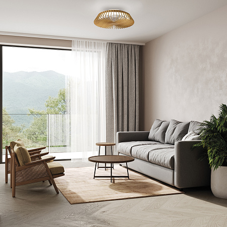 Люстра с вентилятором светодиодная Mantra HIMALAYA 8198 Люстра с вентилятором светодиодная Mantra HIMALAYA 8198