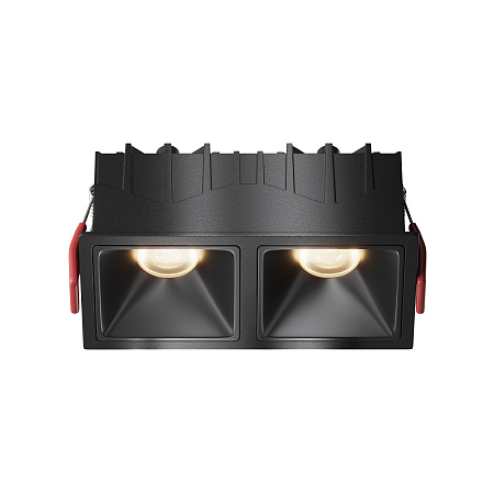 Светильник встраиваемый светодиодный Maytoni Alfa LED DL043-02-10W3K-SQ-B-1