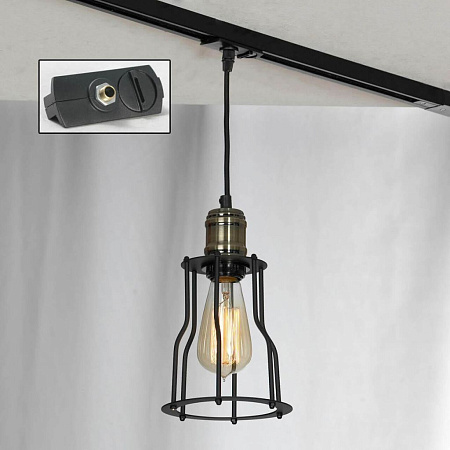 Трековый светильник однофазный Lussole LOFT Track Lights LSP-9610-TAB Трековый светильник однофазный Lussole LOFT Track Lights LSP-9610-TAB