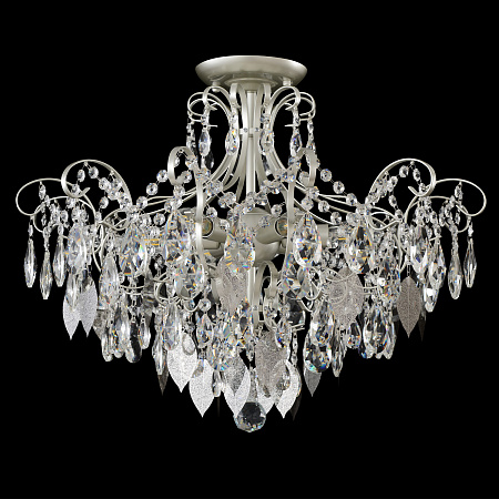 Люстра потолочная Crystal Lux ESMIRALDA PL6 SILVER