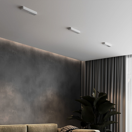 Светильник потолочный светодиодный Elektrostandard Tend 25114/LED белый a068849