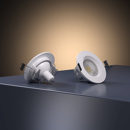 Светильник встраиваемый Elektrostandard City 25060/01 GU10 белый IP44 a070142