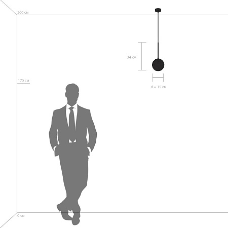 Подвесной светильник Lightstar Bari 815210 Подвесной светильник Lightstar Bari 815210