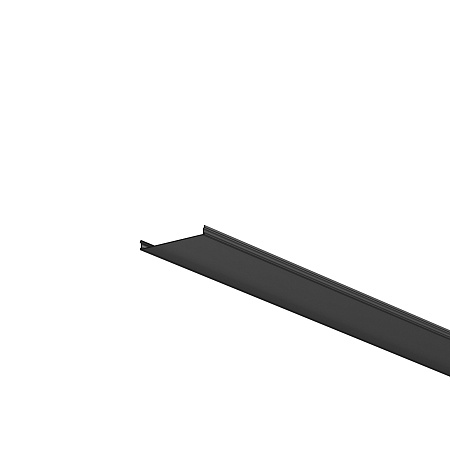 Рассеиватель для профиля 50×50 (Чёрный, 2 м), Maytoni ALM-5050T-B-DF-2M 642048