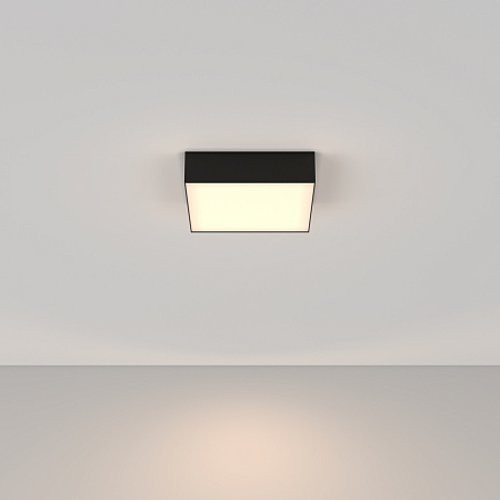 Светильник потолочный светодиодный Maytoni Zon C032CL-24W3K-SQ-B