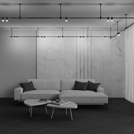 Трековый однофазный светодиодный светильник Maytoni Flarity Skim TR145-1-3W4K-W-B