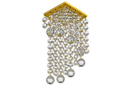 Светильник встраиваемый Dio D`arte Tayo GU10.5.14.8x8.715 G