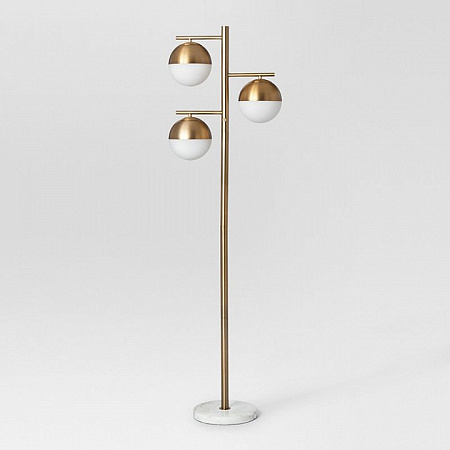 Торшер Imperiumloft Geneva Glass Floor Lamp Triple 41.114-0 85502-22