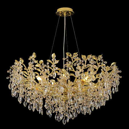 Люстра подвнсная Crystal Lux EDEN SP10 GOLD