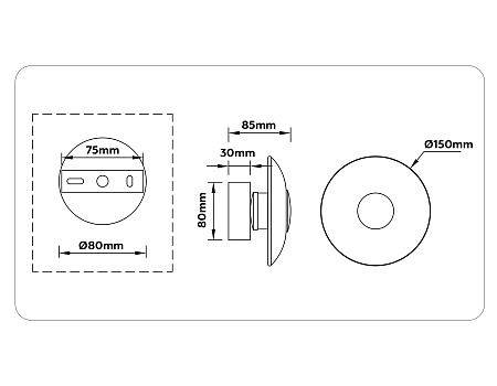 Светильник настенный светодиодный Ambrella light HIGH LIGHT LH31037 Светильник настенный светодиодный Ambrella light HIGH LIGHT LH31037