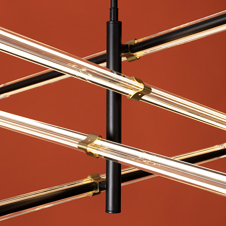 Люстра на штанге светодиодная Freya Brilliance FR5557PL-L22B Люстра на штанге светодиодная Freya Brilliance FR5557PL-L22B