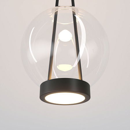 Светильник подвесной светодиодный Eurosvet Frasco 50267/1 LED черный a069346 Светильник подвесной светодиодный Eurosvet Frasco 50267/1 LED черный a069346