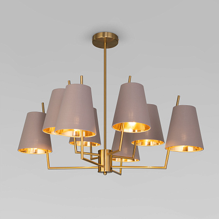 Люстра на штанге Eurosvet Topanga 60173/8 латунь a069018 Люстра на штанге Eurosvet Topanga 60173/8 латунь a069018