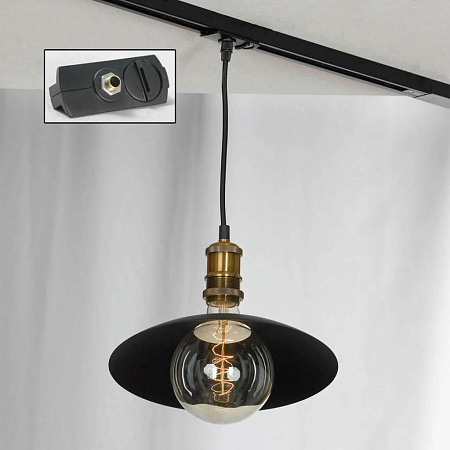 Трековый светильник однофазный Lussole LOFT Track Lights LSP-9670-TAB Трековый светильник однофазный Lussole LOFT Track Lights LSP-9670-TAB