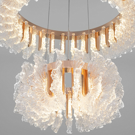 Люстра подвесная светодидная Bogates Farfalla 90374/2 золото