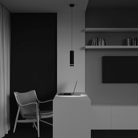 Светильник светодиодный подвесной Maytoni Orlo P085PL-12W4K-B Светильник светодиодный подвесной Maytoni Orlo P085PL-12W4K-B