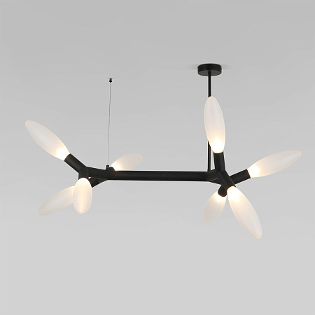 Люстра на штанге Eurosvet Covalent 30180 черный a069156 Люстра на штанге Eurosvet Covalent 30180 черный a069156