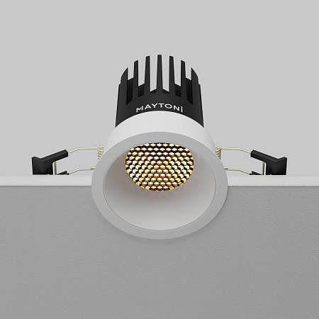 Светильник встраиваемый светодиодный Maytoni Dip DL117-15W-2.7K-W