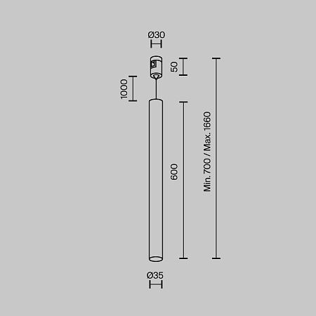 Трековый магнитный светодиодный светильник Maytoni Flarity Focus Led TR156-1-5W4K-B