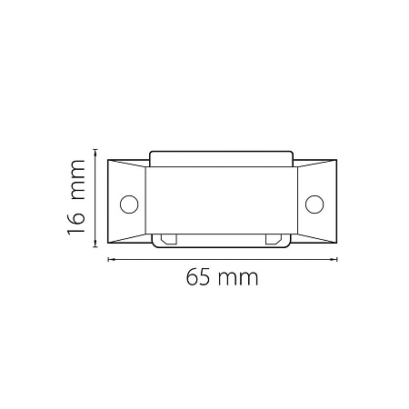 Коннектор прямой трехфазный Lightstar Barra 504109 Коннектор прямой трехфазный Lightstar Barra 504109