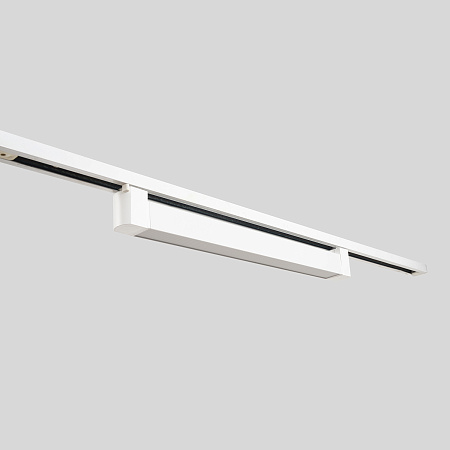 Трековый однофазный светодиодный светильник Crystal Lux CLT 0.31 010 18W WH M4000K