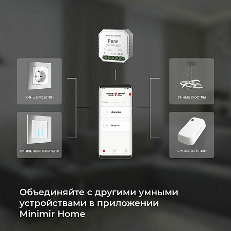 WI-FI реле Elektrostandard Умный дом 76008/00 белый a060692 WI-FI реле Elektrostandard Умный дом 76008/00 белый a060692