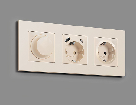 Лицевая панель для электрической розетки с/з со шторками QUANT Ambrella Volt ALFA AP3270 Лицевая панель для электрической розетки с/з со шторками QUANT Ambrella Volt ALFA AP3270