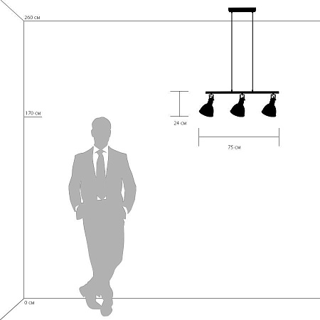 Подвесной светильник Lightstar Acrobata 761130 Подвесной светильник Lightstar Acrobata 761130