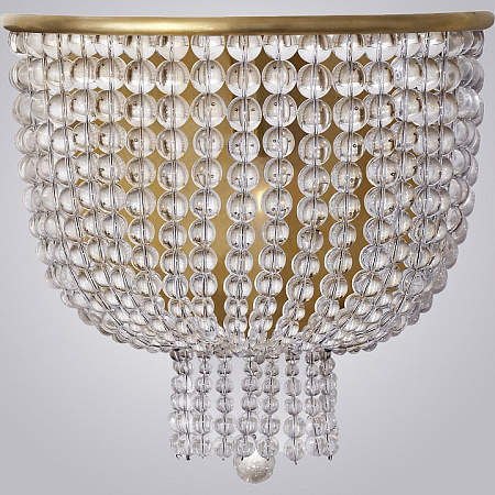 Светильник настенный Imperiumloft JACQUELINE WHITE SCONCE brass 44,444 219343-22 Светильник настенный Imperiumloft JACQUELINE WHITE SCONCE brass 44,444 219343-22