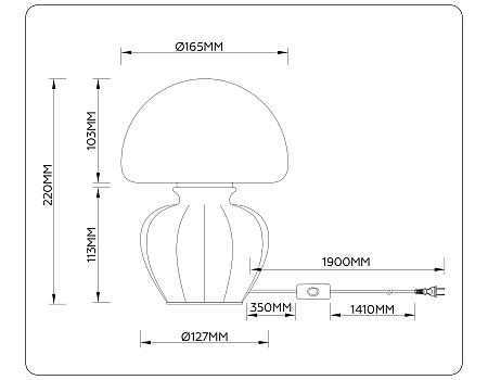 Настольная лампа Ambrella light High light LH53249 Настольная лампа Ambrella light High light LH53249