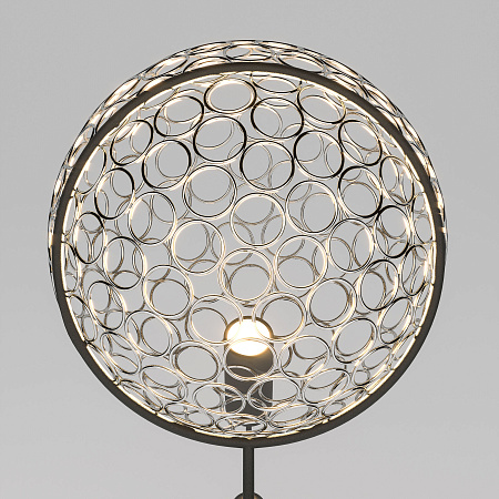 Торшер светодиодный Eurosvet Gemini 80492/1 черный a069041