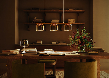 Светильник подвесной светодиодный Maytoni Spirito MOD286PL-L12G3K