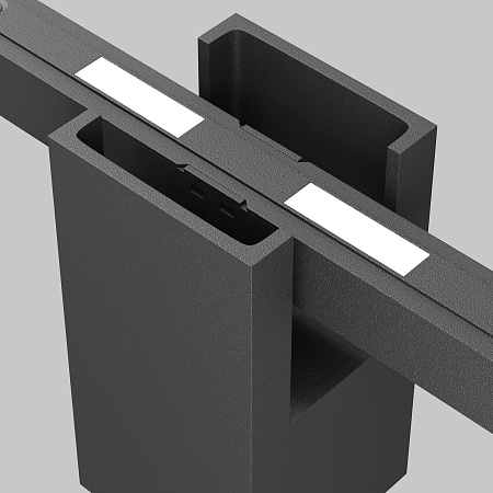 Трековый магнитный светодиодный светильник Maytoni Exility Alfa TR121-2-7W4K-B Трековый магнитный светодиодный светильник Maytoni Exility Alfa TR121-2-7W4K-B