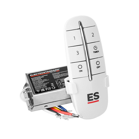 3-канальный контроллер для дистанционного управления освещением Elektrostandard 16001/03 Белый a056813 3-канальный контроллер для дистанционного управления освещением Elektrostandard 16001/03 Белый a056813