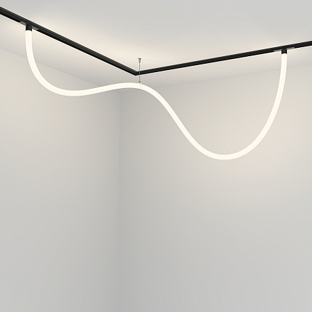 Трековый магнитный светодиодный светильник Maytoni Exility TR101-2-50W4K-B Трековый магнитный светодиодный светильник Maytoni Exility TR101-2-50W4K-B