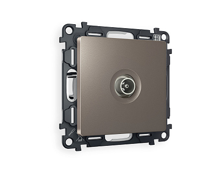 Комплект механизма TV розетки оконечной Ambrella Volt ALFA MA643010 Комплект механизма TV розетки оконечной Ambrella Volt ALFA MA643010