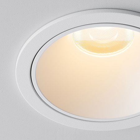 Светильник встраиваемый светодиодный Maytoni Alfa LED DL043-01-10W2.7K-RD-W