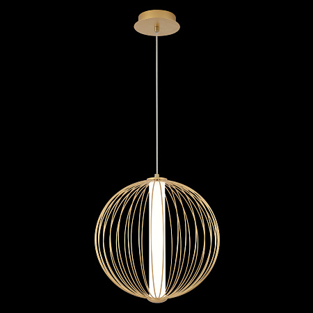 Светильник подвесной светодиодный Crystal Lux SYNC SP18W LED GOLD Светильник подвесной светодиодный Crystal Lux SYNC SP18W LED GOLD