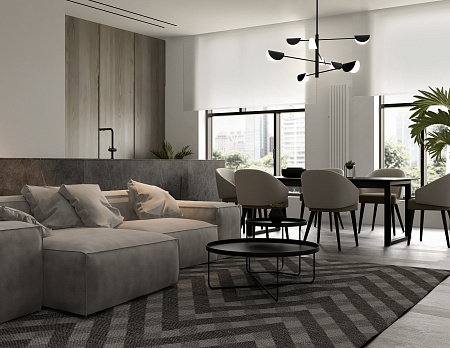 Люстра на штанге Maytoni Mollis MOD126PL-08B Люстра на штанге Maytoni Mollis MOD126PL-08B