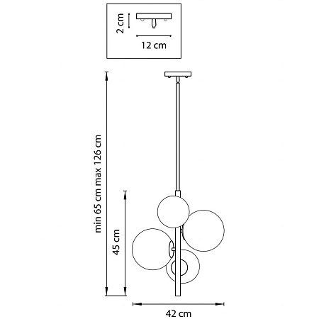 Подвесная люстра Lightstar Croco 815043 Подвесная люстра Lightstar Croco 815043